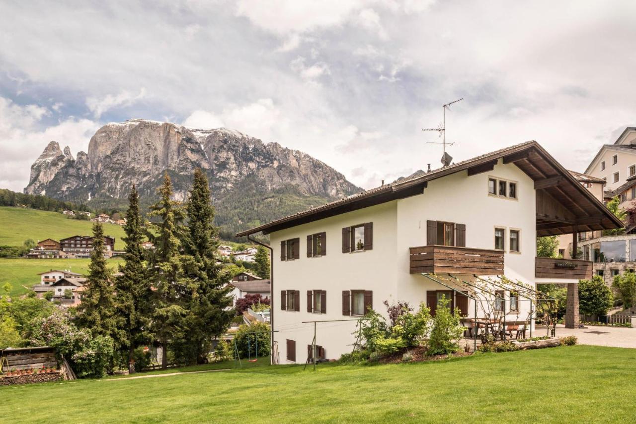 Ferienwohnung 3 Vikoler Völs am Schlern Exterior foto